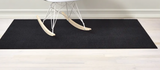 Chilewich | Solid Black Shag Indoor/Outdoor Mat 3' x 5'