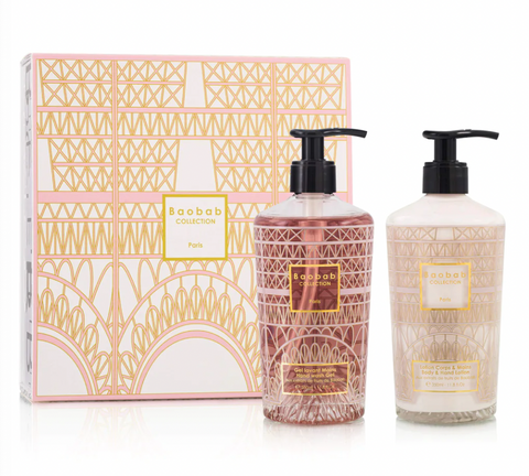Baobab | Paris Gift Box, Hand Lotion & Wash