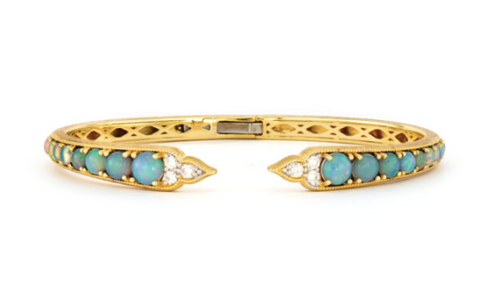 Jude Frances | Moroccan Open Opal Bangle