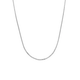 Leah Alexandra | Box Chain Necklace - Silver