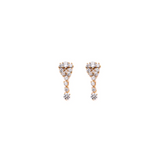 Leah Alexandra | Petite Royal Earrings - CZ