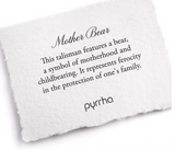 Pyrrha | Mother Bear 14K Gold Talisman Necklace