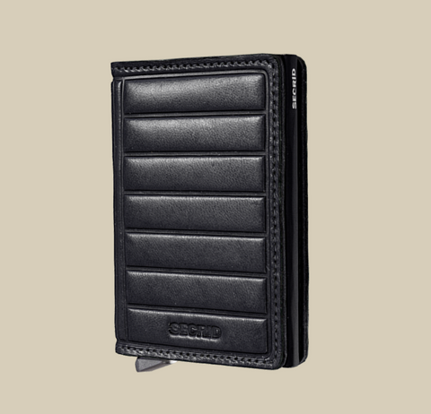 Secrid | Slimwallet Emboss Lines Black