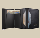 Secrid | Slimwallet Emboss Lines Black