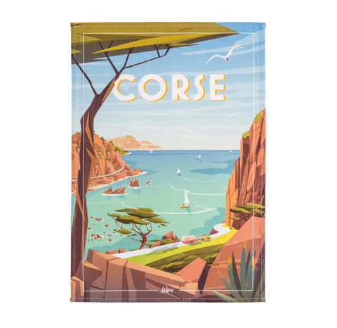 Coucke WIM Corse Tea Towel