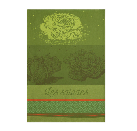 Coucke Salades du Potager Tea Towel