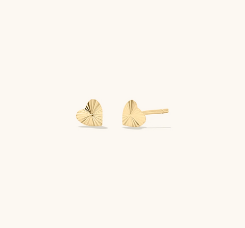 Leah Alexandra | Radiating Heart Studs