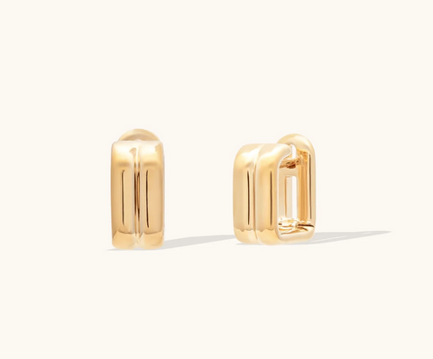 Leah Alexandra | Ribbed Hoops