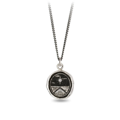 Pyrrha | North Star Diamond Set Talisman
