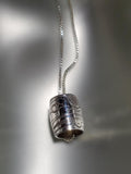 Sterling Silver 'Frog' Small Spirit Bead Necklace