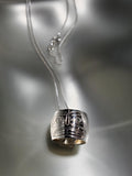 Sterling Silver 'Moon' Large Spirit Bead Necklace