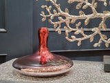 Ruby Mirrored Positive Drop Vase