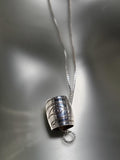 Sterling Silver 'Eagle' Small Spirit Bead Necklace