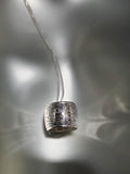 Sterling Silver 'Sun' Large Spirit Bead Necklace