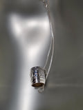 Sterling Silver 'Hawk' Small Spirit Bead Necklace