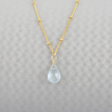 Diane Rodger | Satellite Gemstone Solo Necklace - Gold Fill