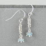 Dianne Rodger | Gemstone and Twist Earrings - Sterling Silver