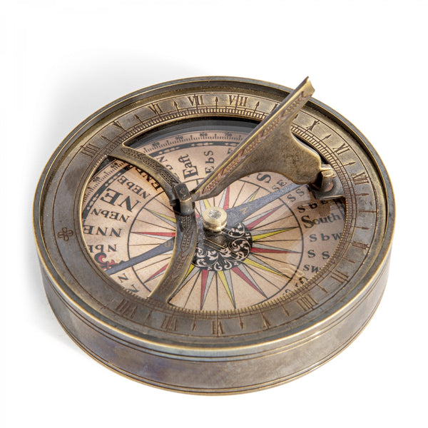 18th C. Sundial & Compass – RUBAIYAT