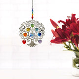 Crystal Tree of Life Suncatcher