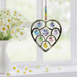 Heart of Hearts Suncatcher - Confetti