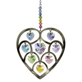 Heart of Hearts Suncatcher - Confetti