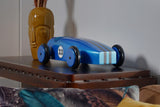 Wood Car Model, Blue