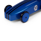Wood Car Model, Blue