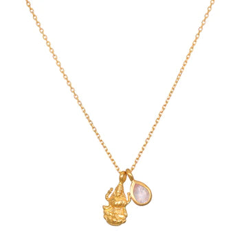 Satya | Lakshmi Rose Quartz Necklace