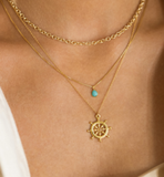 Leah Alexandra | Sailor Necklace - Gold