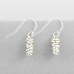 Mini Twist Earring - Sterling Silver