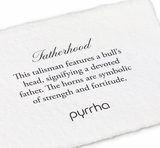 Pyrrha | "Fatherhood" Talisman Necklace Sterling Silver
