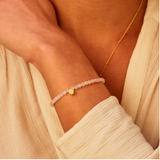 Satya | Blessings of Love Hamsa Rose Quartz Bracelet