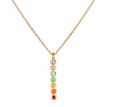 Satya | Divine Alignment Gemstone Chakra Necklace