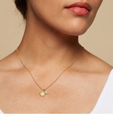 Satya | June Pearl Birthstone Mandala Necklace