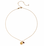 Satya | January Garnet Birthstone Mandala Necklace