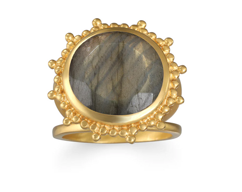 Satya | Pursue Your Truth Labradorite Ring