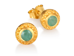 Satya | Inner Radiance Emerald Earrings