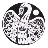 Sterling Silver 'Swan' Large Spirit Bead Necklace