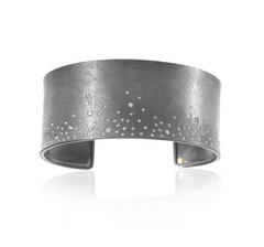 Todd Reed | Sterling Silver With White Brilliant Cut Diamonds Cuff