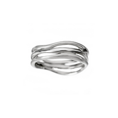 Matsu | Sterling Silver Petite Water Ring