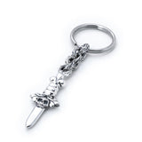 The Skull Dagger Keychain