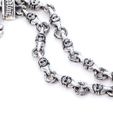 The Double Baron Skull Bracelet