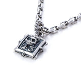 Box Top Pendant with Skull