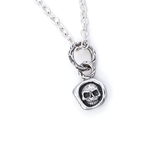 The Skull Wax Stamp Pendant