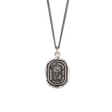 Everything for You Sterling Silver Talisman Necklace