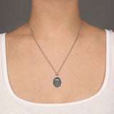 Family Above All Sterling Silver Talisman Necklace