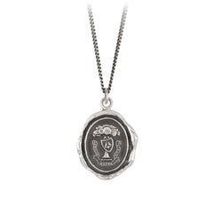 Family Above All Sterling Silver Talisman Necklace