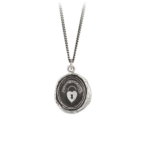 Heart Lock Sterling Silver Talisman Necklace