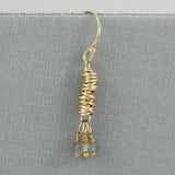 Dianne Rodger | Gemstone and Twist Earrings - Gold Fill