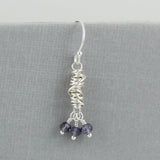 Dianne Rodger | Gemstone and Twist Earrings - Sterling Silver